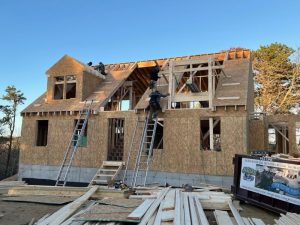 Second Floor Framed