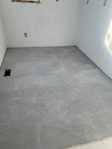 Tile floor