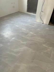 Tile floor