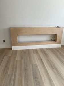 Fireplace surround
